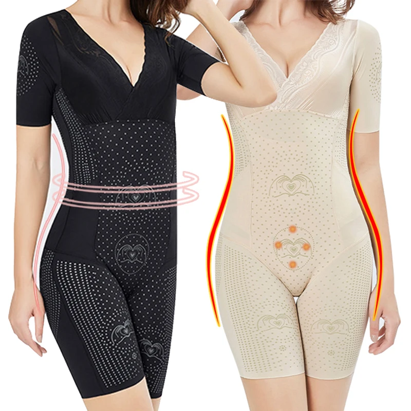 Women Body Shaper Waist Trainer Sexy V-neck Underwear Pulling Bodysuit Slimming Sheath Belly Butt Lifter Corrective Shapewear
Women Body Shaper Waist Trainer Sexy V-neck Underwear Pulling Bodysuit Slimming Sheath Belly Butt Lifter Corrective Shapewear