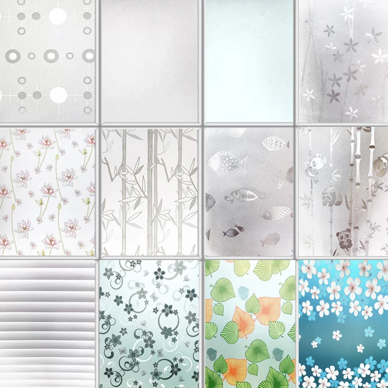Jelnln Creative pattern frosted glass sticker window opaque film bathroom toilet anti-light and shading anti-peep window film
Jelnln Creative pattern frosted glass sticker window opaque film bathroom toilet anti-light and shading anti-peep window film
