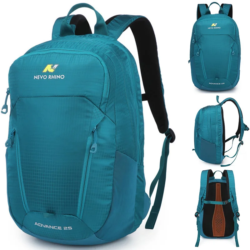 

25l nevo rinoceronte à prova dwaterproof água mochila unisex pacote de viagem saco caminhadas ao ar livre montanhismo escalada