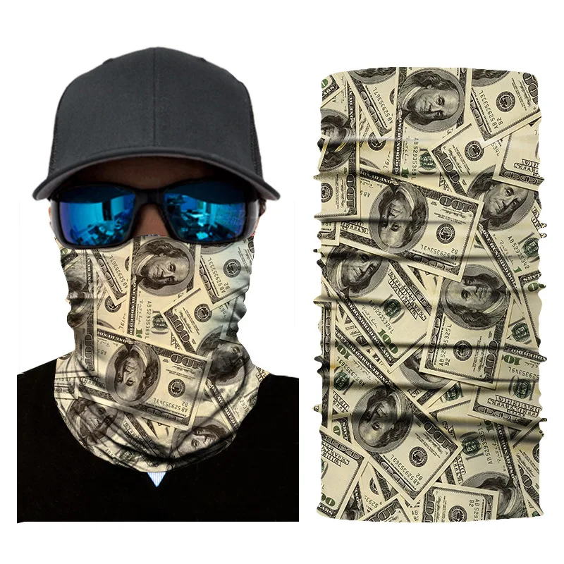 Dollars and flag Magic Scarf Men Cycling Motorcycle Balaclava Head Scarves Outdoor Windproof Sports Headband Neck Bandanas
Dollars and flag Magic Scarf Men Cycling Motorcycle Balaclava Head Scarves Outdoor Windproof Sports Headband Neck Bandanas