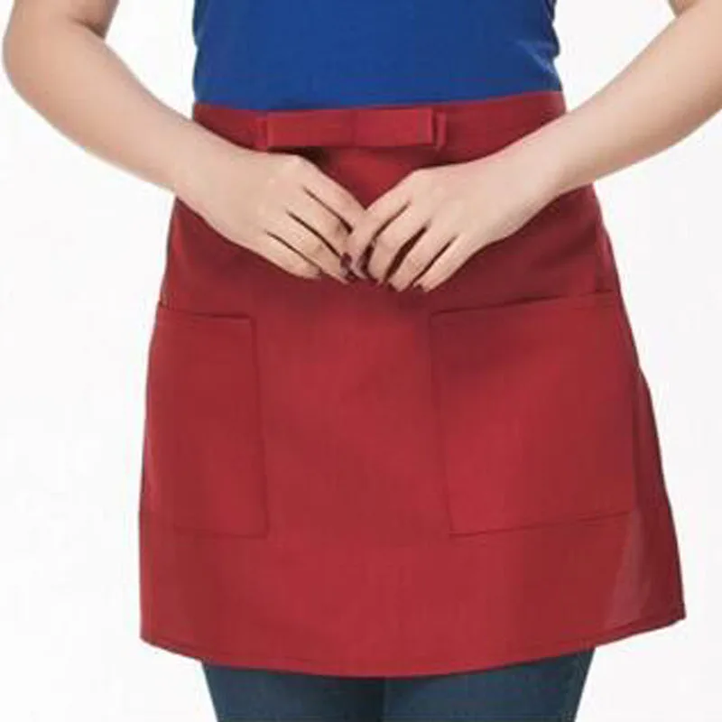 Half Short Waist Polyester Apron Waitress Waiter With Pocket Kitchen Cafe Pub W3JA
Half Short Waist Polyester Apron Waitress Waiter With Pocket Kitchen Cafe Pub W3JA