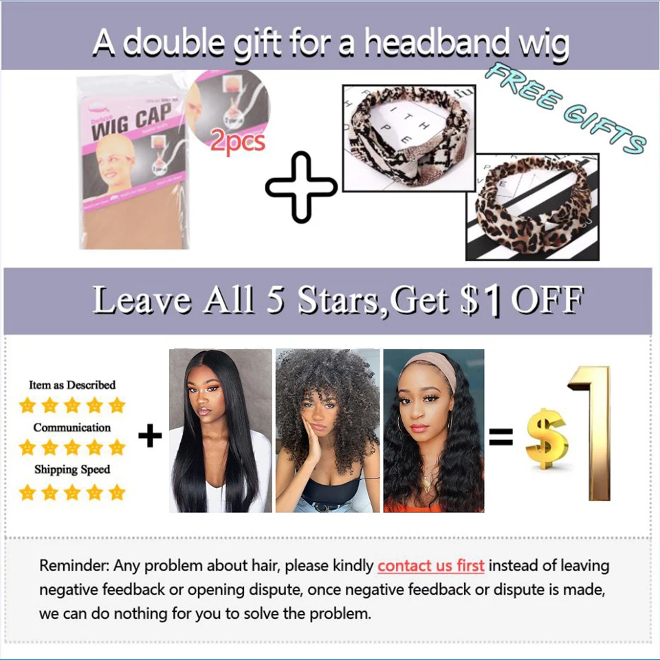 Stamped Glorious 24inches Synthetic Headband Wigs for Black Women Easy Install Heat Resistant Fiber Deep Wave Long Headband Wig
Stamped Glorious 24inches Synthetic Headband Wigs for Black Women Easy Install Heat Resistant Fiber Deep Wave Long Headband Wig