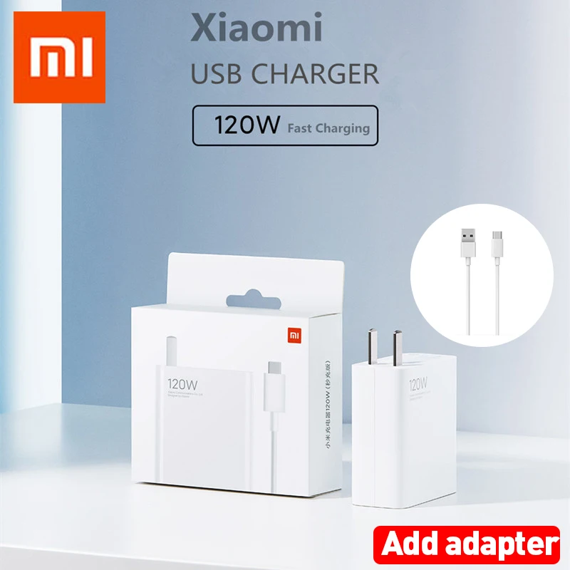 Оригинальное зарядное устройство Xiaomi 120 Вт Быстрое второе зарядное устройство Type-C PD USB настенные зарядные устройства с кабелем Быстрая заря...
Оригинальное зарядное устройство Xiaomi 120 Вт Быстрое второе зарядное устройство Type-C PD USB настенные зарядные устройства с кабелем Быстрая заря...