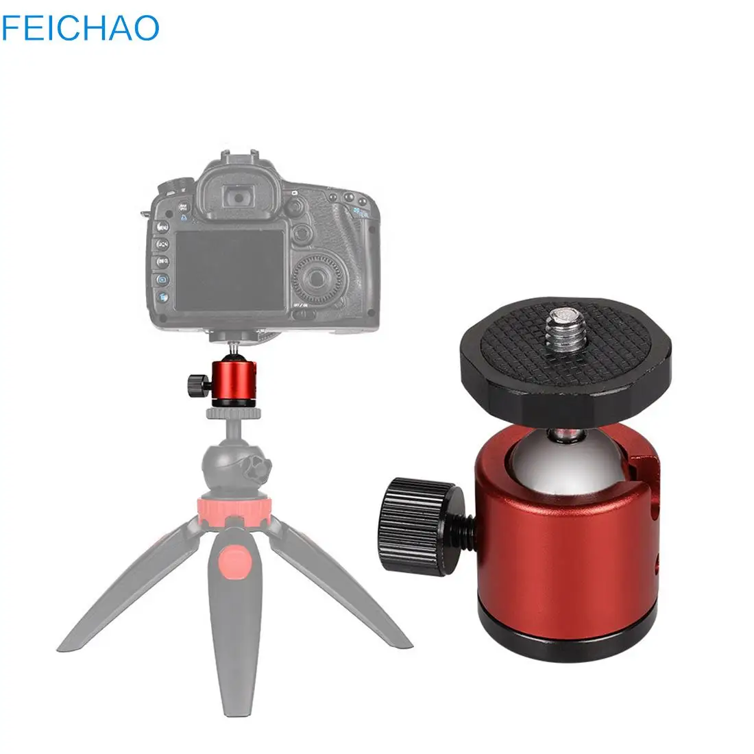 Mini Ball Head 1/4" Screw Mount 360 Swivel for Canon Nikon Sony Camcorder DV LED Light Bracket DSLR Camera Tripod Ballhead Stand
Mini Ball Head 1/4" Screw Mount 360 Swivel for Canon Nikon Sony Camcorder DV LED Light Bracket DSLR Camera Tripod Ballhead Stand