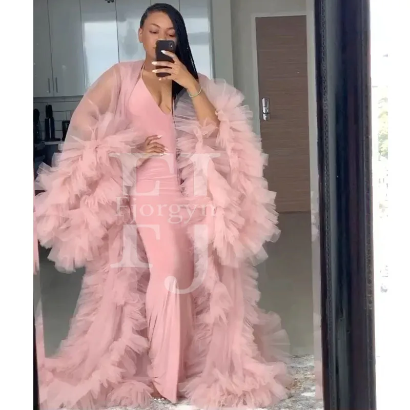 Sweet Pink Fashion maternity Dresses for Photo Shoot Baby Shower Party Gowns Ruffles Spregnancy Dress Robes Puffy Tulle Dresses
Sweet Pink Fashion maternity Dresses for Photo Shoot Baby Shower Party Gowns Ruffles Spregnancy Dress Robes Puffy Tulle Dresses