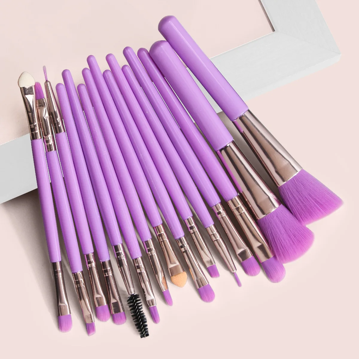 15 Pcs/set makeup brushes Eye Shadow Eyelash Eyebrow Brush Fluorescent Series Foundation Blush Blending Beauty Make Up tools
15 Pcs/set makeup brushes Eye Shadow Eyelash Eyebrow Brush Fluorescent Series Foundation Blush Blending Beauty Make Up tools