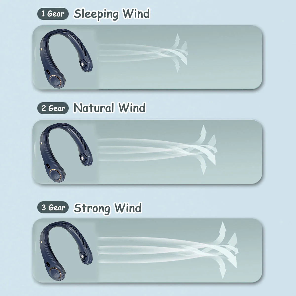 LCD Gear Display Bladeless Lazy Hanging Neck Fan Mute Outdoor Sports Neck Hanging Fan USB Rechargeable No Leaf Lazy Neckband Fan
LCD Gear Display Bladeless Lazy Hanging Neck Fan Mute Outdoor Sports Neck Hanging Fan USB Rechargeable No Leaf Lazy Neckband Fan