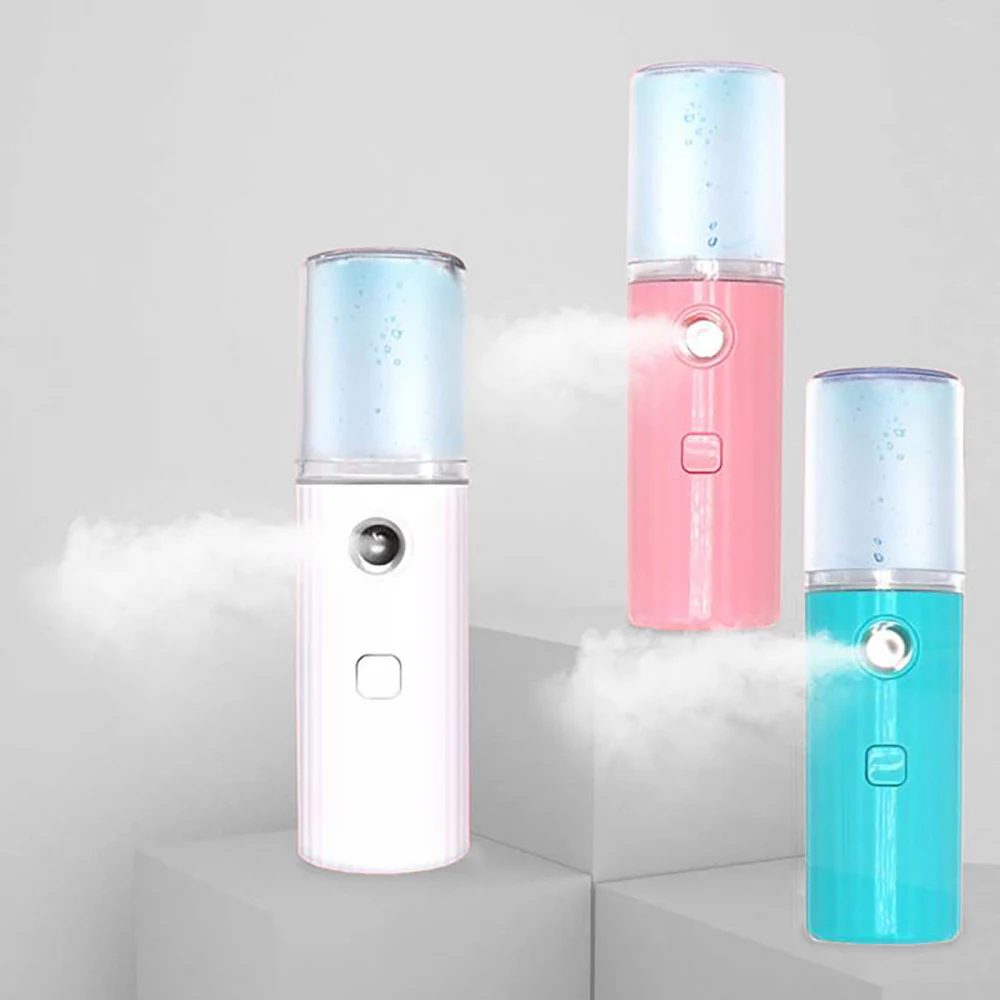 Spray Moisturizer Small Portable Sprayer Facial Moisturizing Humidifier Face Nebulizer Steamer Moisturizing Beauty Instruments
Spray Moisturizer Small Portable Sprayer Facial Moisturizing Humidifier Face Nebulizer Steamer Moisturizing Beauty Instruments