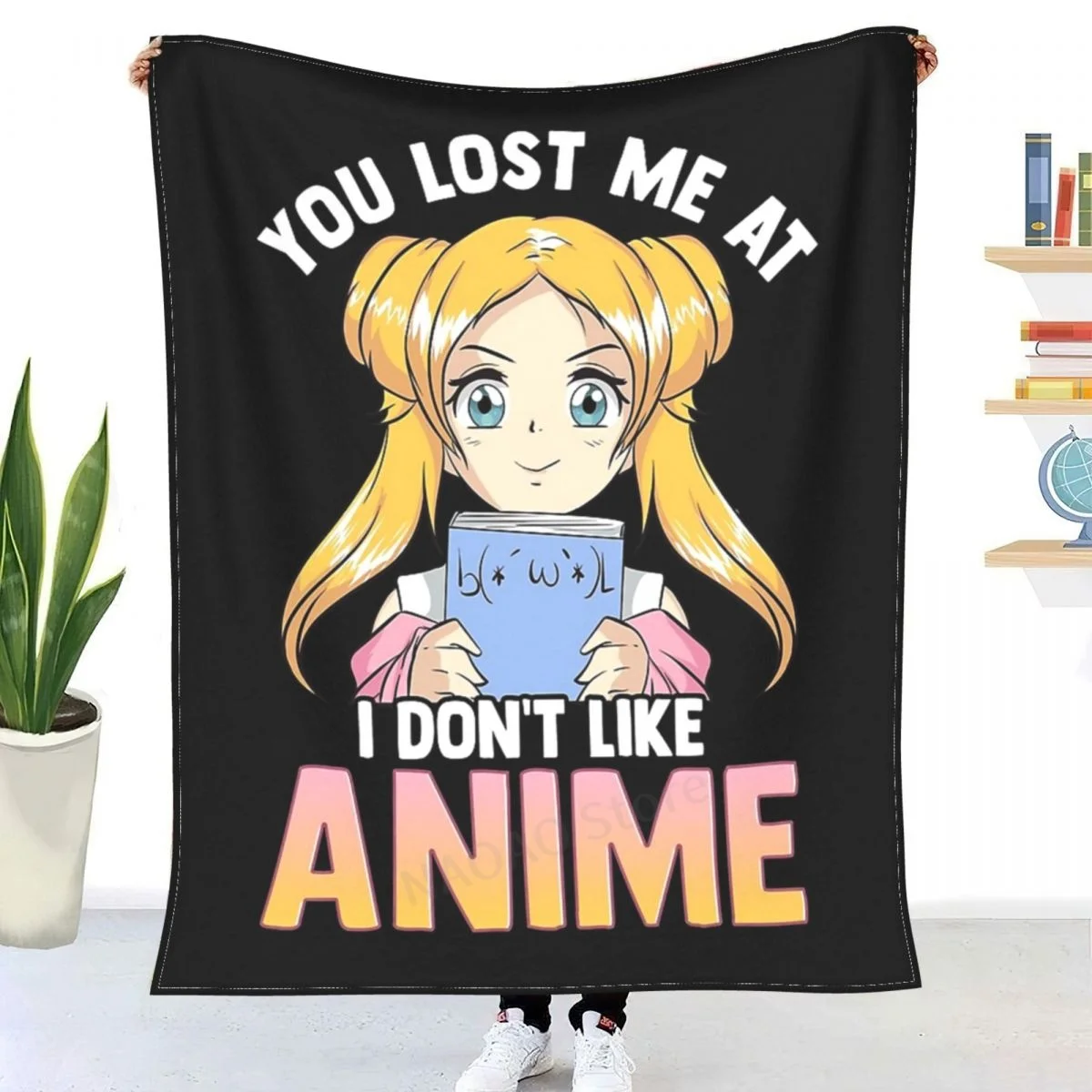 You Lost Me At I Don't Like Anime Throw Blanket Sheets on warm winter beds, blankets on plaid sofas, throw decorative bedspreads
You Lost Me At I Don't Like Anime Throw Blanket Sheets on warm winter beds, blankets on plaid sofas, throw decorative bedspreads