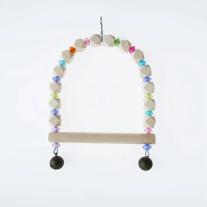 Bird Cage Toys Parrot Bite Resistant Toy Bird Stand Perch Wooden Decorative Parrot Cage Swing Toy Pet Parrots Plaything Supplies
Bird Cage Toys Parrot Bite Resistant Toy Bird Stand Perch Wooden Decorative Parrot Cage Swing Toy Pet Parrots Plaything Supplies