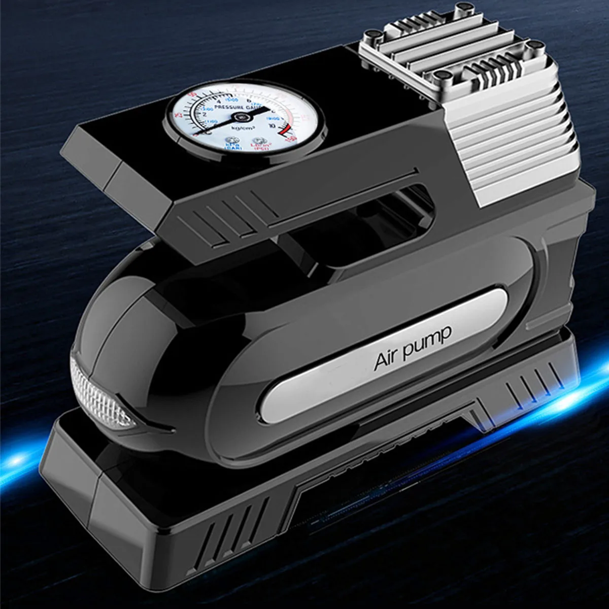 NEW Air Compressor Tire Inflator - Car Tire Pump With Pointer Pressure Gauge (150 Psi DC12V) Bright Emergency Flashlight
NEW Air Compressor Tire Inflator - Car Tire Pump With Pointer Pressure Gauge (150 Psi DC12V) Bright Emergency Flashlight