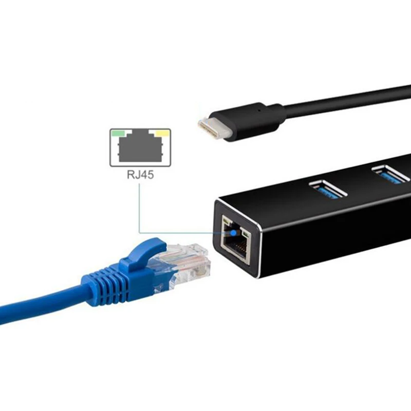 USB 3.0 HUB Gigabit Network Card with 3 Ports HUB Hub USB to Rj45 Wired Network Card, USB 3.0 Hub with USB C Adapter
USB 3.0 HUB Gigabit Network Card with 3 Ports HUB Hub USB to Rj45 Wired Network Card, USB 3.0 Hub with USB C Adapter