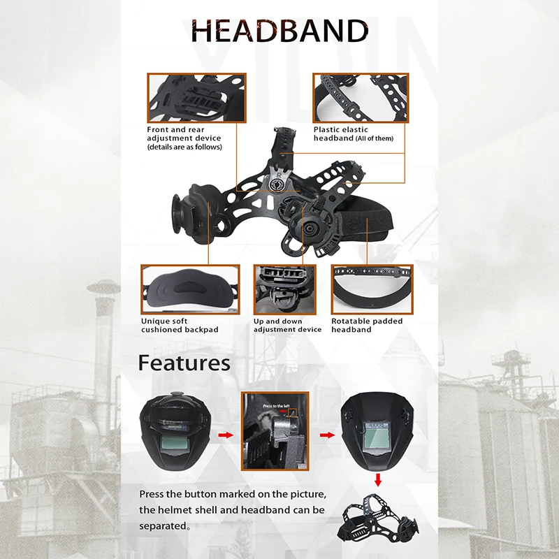 Auto darkening welding helmet/welding mask/MIG MAG TIG True Color/Real Color/4arc sensor/Solar cell
Auto darkening welding helmet/welding mask/MIG MAG TIG True Color/Real Color/4arc sensor/Solar cell