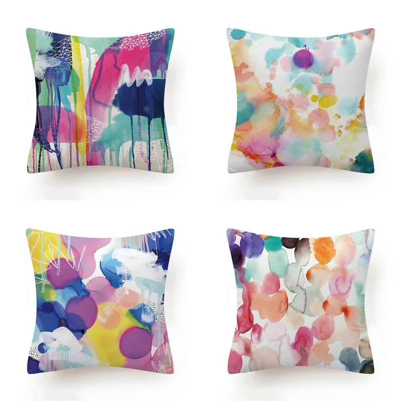 HOT SALE Imagist Painting Cushion Cover Throw Pillow Case for Home Chair Sofa Decoration Square Pillowcases
HOT SALE Imagist Painting Cushion Cover Throw Pillow Case for Home Chair Sofa Decoration Square Pillowcases