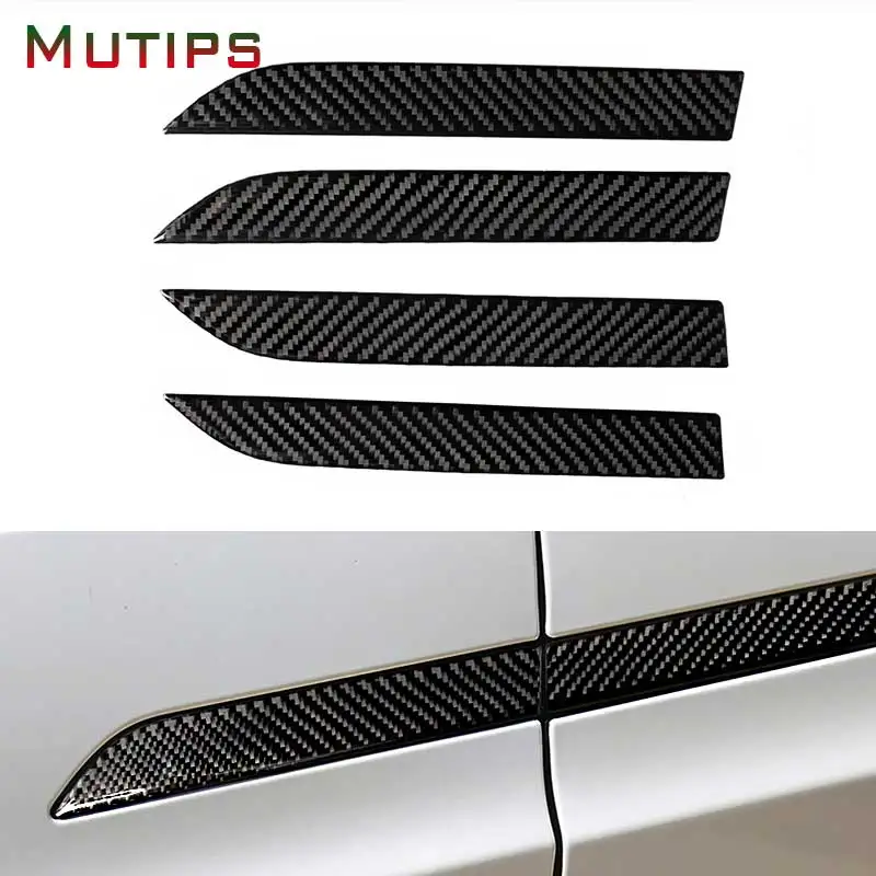 4PCS Car Outer Door Handle Trim Cover Strip Carbon Fiber Stickers Accessories Decoration For Tesla Model X S
4PCS Car Outer Door Handle Trim Cover Strip Carbon Fiber Stickers Accessories Decoration For Tesla Model X S