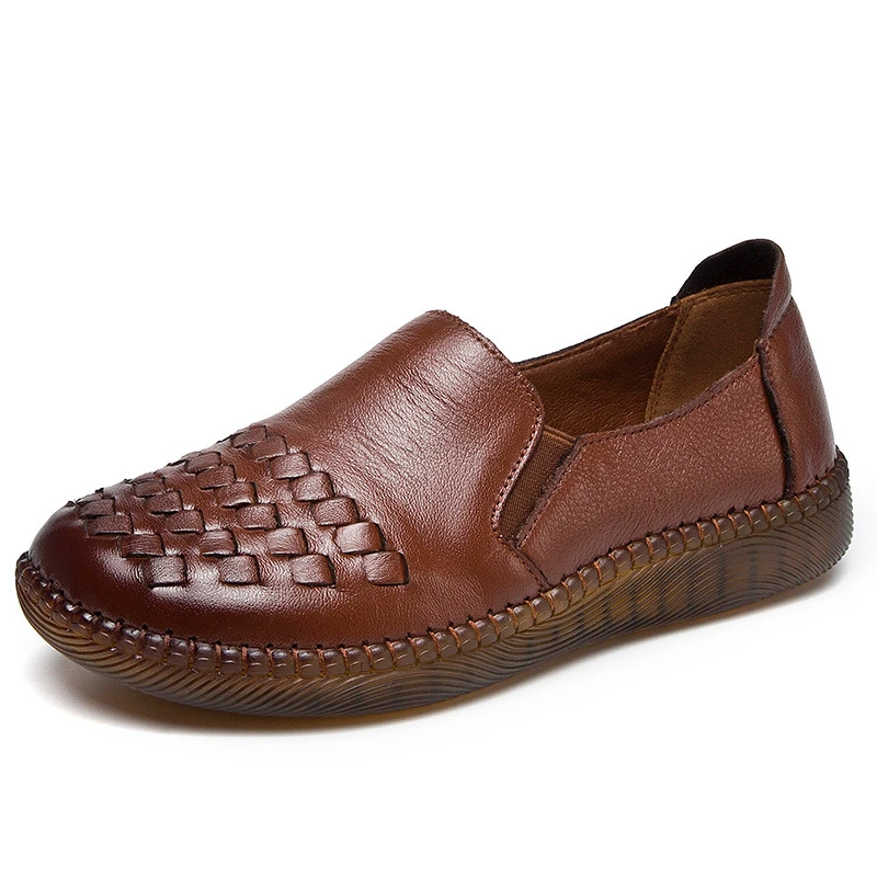 ZIMNAFR 2020 Women Fashion Casual Flats Shoes Comfortable Casual Handmade Genuine Leather Soft Bottom Driving Flats Shoes 
ZIMNAFR 2020 Women Fashion Casual Flats Shoes Comfortable Casual Handmade Genuine Leather Soft Bottom Driving Flats Shoes