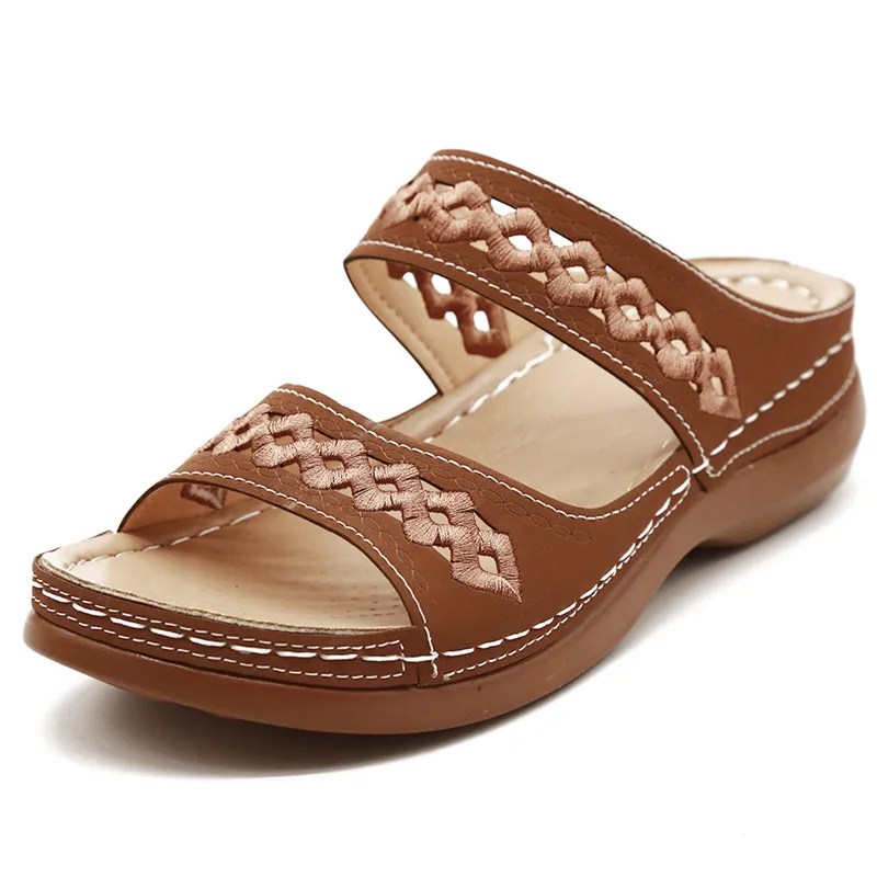 Women Sandals Fashion Wedges Shoes For Women Slippers Summer Shoes With Heels Sandals Flip Flops Women Beach Casual Shoes