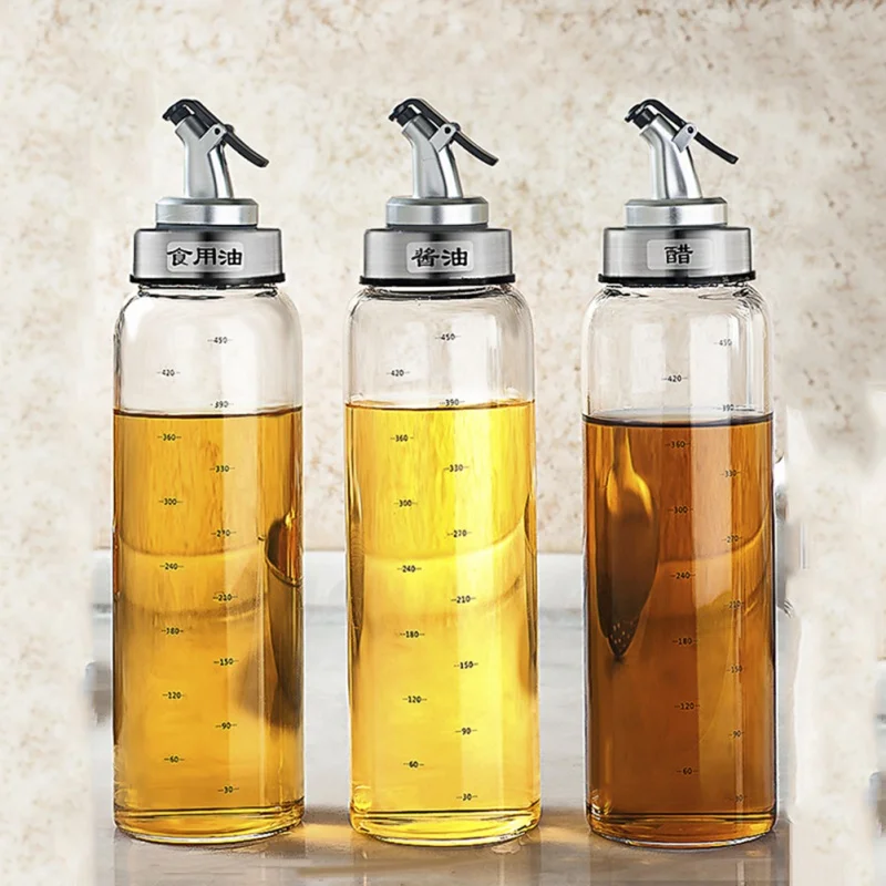 Sauce Bottle Glass Storage Bottles Seasoning Bottle Dispenser for Oil and Vinegar Creative Cooking Kitchen Tools Accessories
Sauce Bottle Glass Storage Bottles Seasoning Bottle Dispenser for Oil and Vinegar Creative Cooking Kitchen Tools Accessories