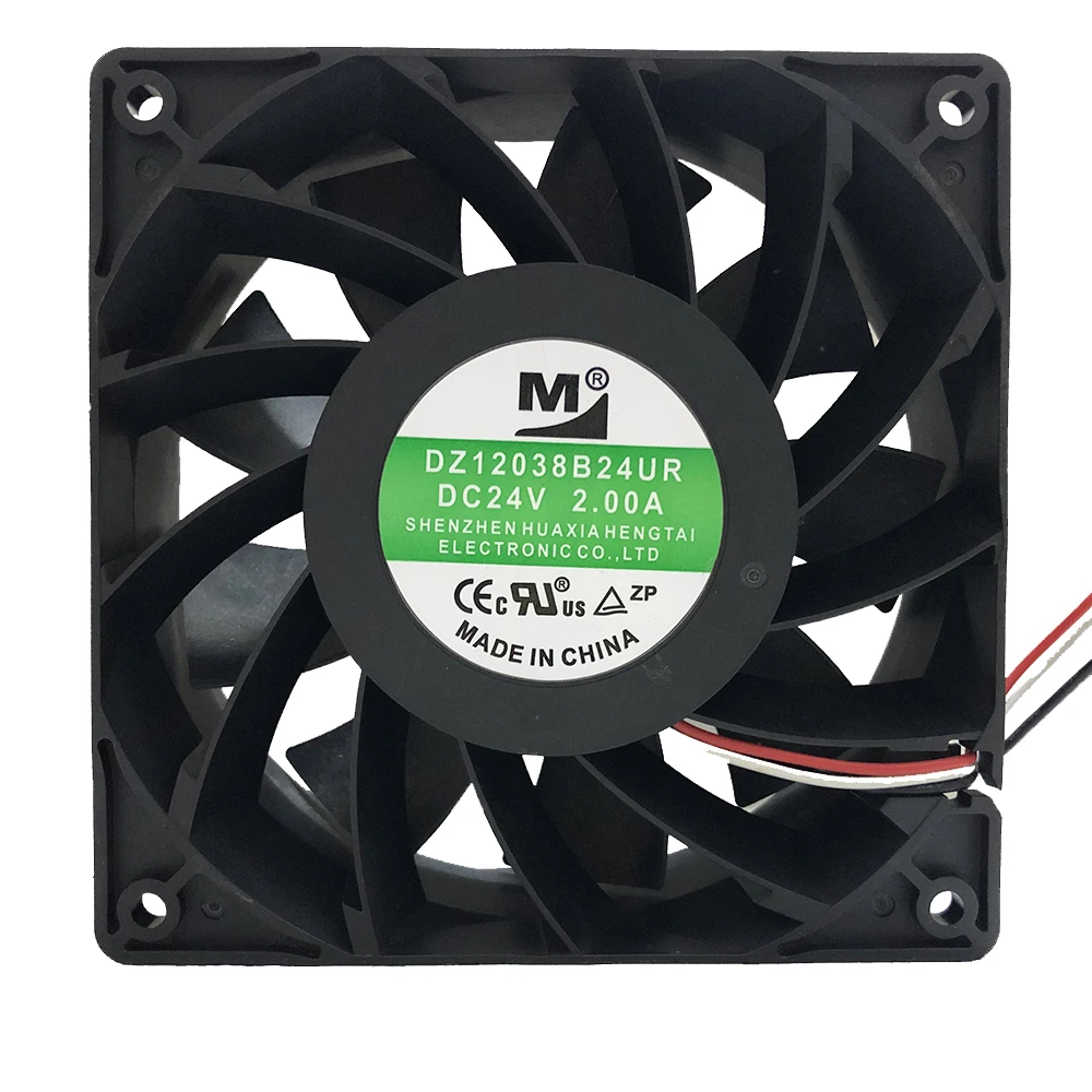 

New and original Yimeng DZ12038B24UR high air volume frequency converter 12038 DC fan 24V 2A cooling fan