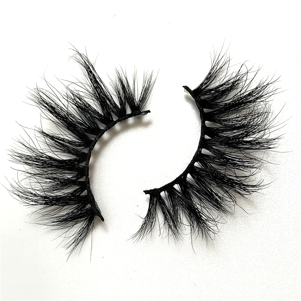 

LOVE THANKS 3D 25mm Mink Lashes 100% Handmade Cruelty Free Lashes Crisscross Dramatic Reusable Natural Eyelashes Makeup GS515