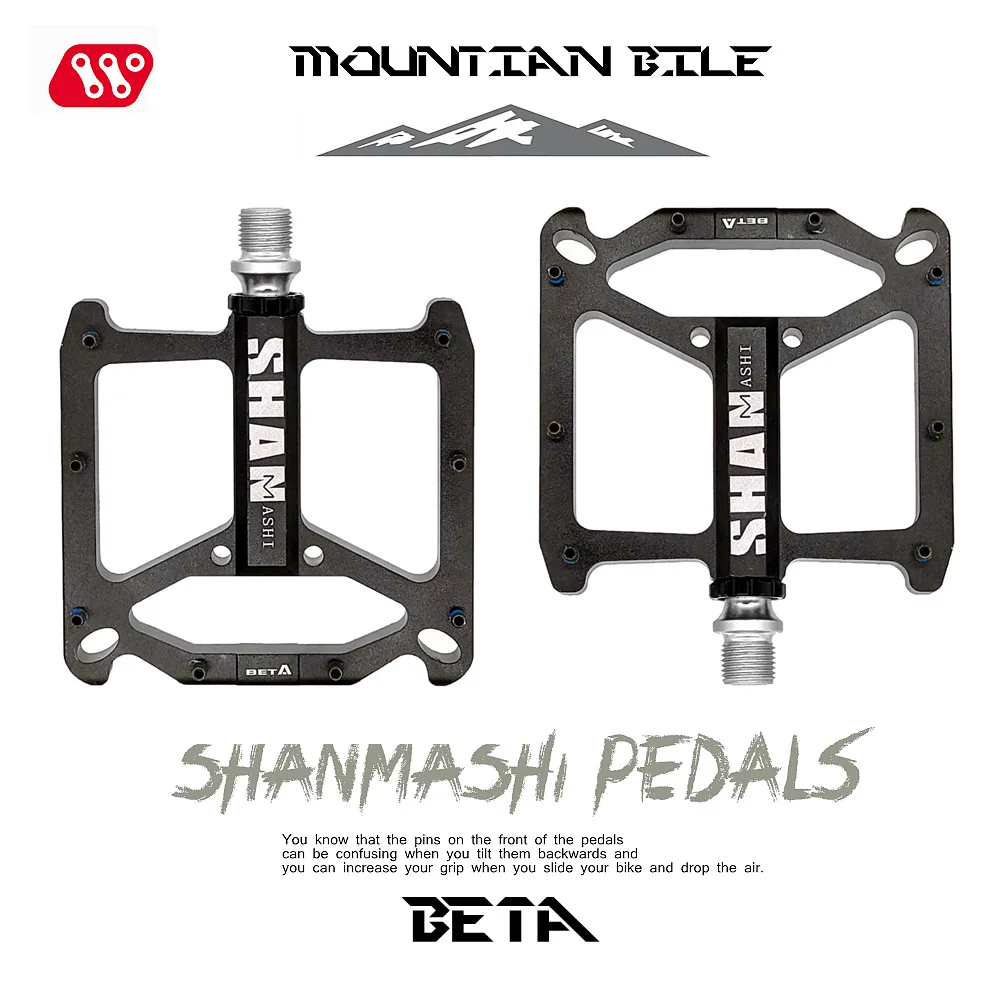 Shanmashi Universal Sealed 9/16" 3 Bearings Bicycle Flat Pedal Ultralight Aluminum Pedal For MTB mountain Road Cycling component
Shanmashi Universal Sealed 9/16" 3 Bearings Bicycle Flat Pedal Ultralight Aluminum Pedal For MTB mountain Road Cycling component
