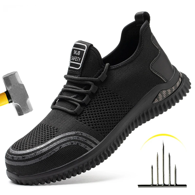 New Safety Shoes Men Work Sneakers Indestructible Work Shoes Anti-puncture Safety Boots Steel Toe Shoes Sports Industrial Shoes
New Safety Shoes Men Work Sneakers Indestructible Work Shoes Anti-puncture Safety Boots Steel Toe Shoes Sports Industrial Shoes