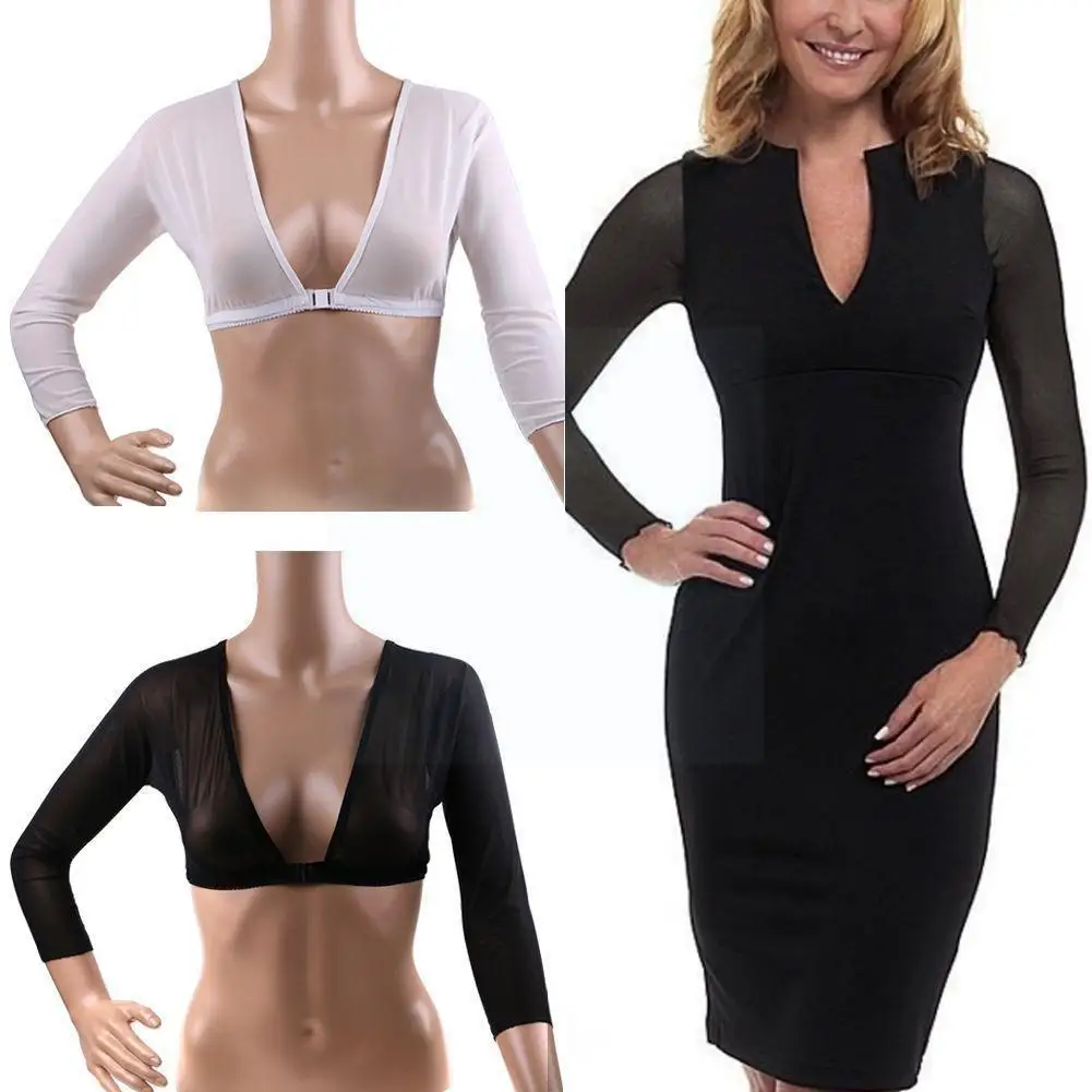 1pc Women Bottoming Sleeve Cover Stylish Mesh Top Front Button Sleeve Cover T-shirt White Black Long Arm Sleeves I1h1
1pc Women Bottoming Sleeve Cover Stylish Mesh Top Front Button Sleeve Cover T-shirt White Black Long Arm Sleeves I1h1
