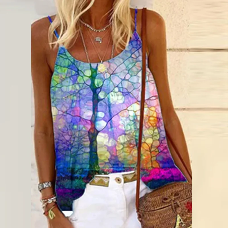 Sexy camisole slim strap sleeveless top 2021 summer butterfly print off-shoulder shirt spring V-neck fashion casual shirt Mujer
Sexy camisole slim strap sleeveless top 2021 summer butterfly print off-shoulder shirt spring V-neck fashion casual shirt Mujer