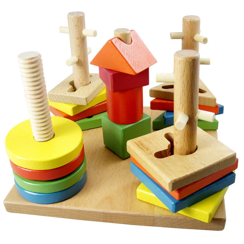 Smart plate five-poster set geometric building blocks combination matching shape cognitive hand-eye coordination
Smart plate five-poster set geometric building blocks combination matching shape cognitive hand-eye coordination