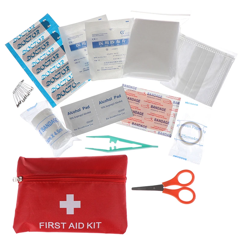 1Set First Aid Energency Medical Bag 12 Types Mini Outdoor Home Emergency Survival Kit Brace Support 
1Set First Aid Energency Medical Bag 12 Types Mini Outdoor Home Emergency Survival Kit Brace Support