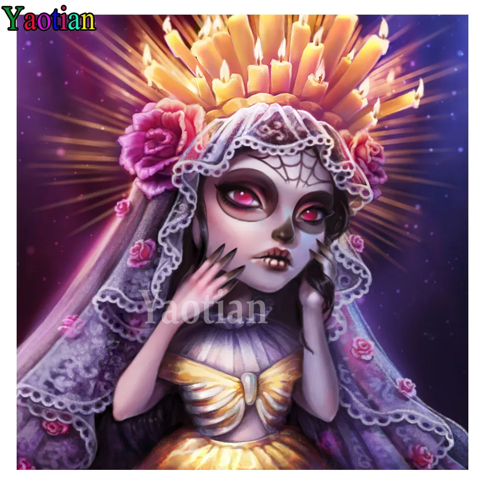 5d diy diamond painting mosaic stitch cross full drill Cartoon girl bride diamond embroidery Halloween gift kids room decor
5d diy diamond painting mosaic stitch cross full drill Cartoon girl bride diamond embroidery Halloween gift kids room decor