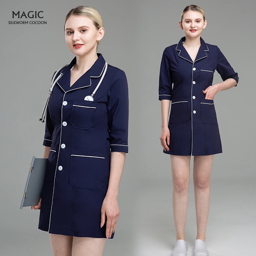 Больница высокого качества рабочая одежда медсестры с короткими рукавами медицинский костюм для женщин аптека стоматологическая клиника ... 
Больница высокого качества рабочая одежда медсестры с короткими рукавами медицинский костюм для женщин аптека стоматологическая клиника ...