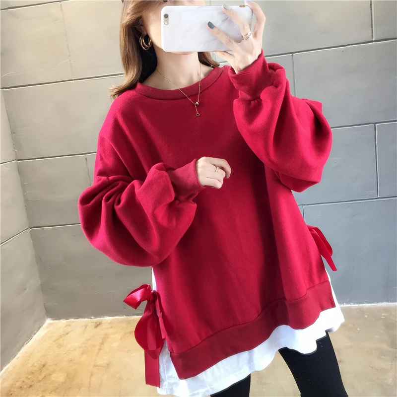 Однотонные корейские двойные тонкие свитера с капюшоном
Однотонные корейские двойные тонкие свитера с капюшоном