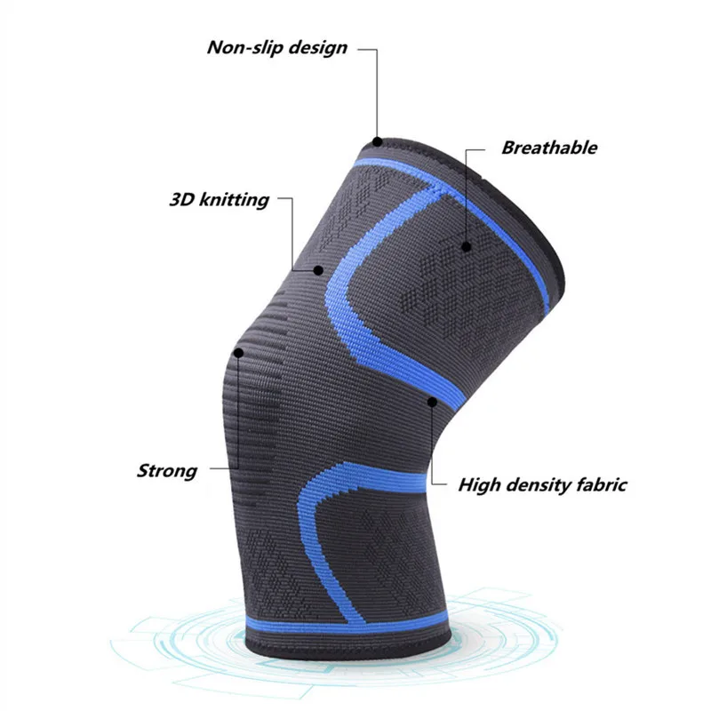 Fitness Running Cycling Knee Support Braces Elastic Nylon Sport Compression Knee Pad Sleeve Basketball Outdoor Hiking Knee Pads
Fitness Running Cycling Knee Support Braces Elastic Nylon Sport Compression Knee Pad Sleeve Basketball Outdoor Hiking Knee Pads