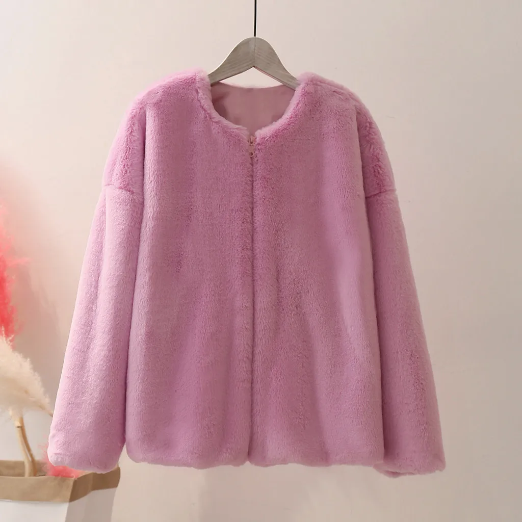 2019 Women Fashion Autumn Winter Coat Women Kawaii Harajuku Long Sleeve Casual Warm Plush Faux Fur Coat Short Fur Jacket Outwear
2019 Women Fashion Autumn Winter Coat Women Kawaii Harajuku Long Sleeve Casual Warm Plush Faux Fur Coat Short Fur Jacket Outwear