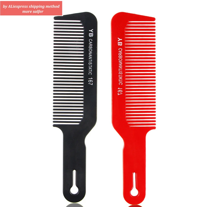 2021 Hot New Flat Head Hair Comb Brush Anti-static Hair Comb Cutting Combs For Salon Hairdressing Comb For Barber Styling Tools 
2021 Hot New Flat Head Hair Comb Brush Anti-static Hair Comb Cutting Combs For Salon Hairdressing Comb For Barber Styling Tools