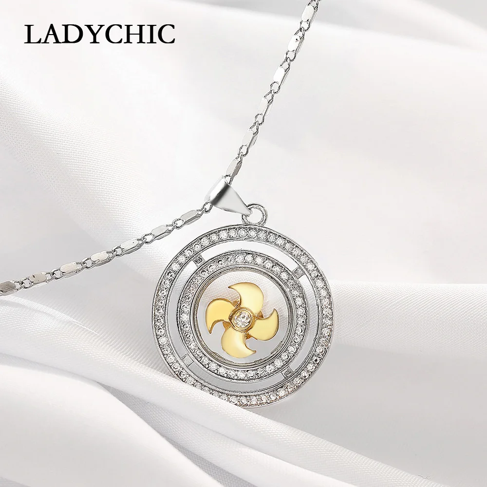 Женское колье LADYCHIC в национальном стиле, элегантное колье с двумя кольцами, украшенное цирконием AAA, LN1317
Женское колье LADYCHIC в национальном стиле, элегантное колье с двумя кольцами, украшенное цирконием AAA, LN1317