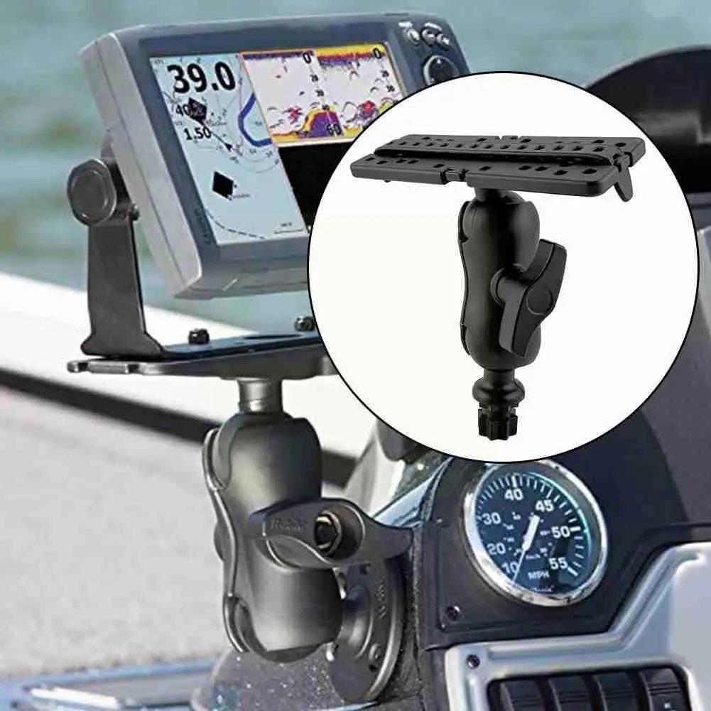 

Kayaking Fish Finder Bracket 360 Degree Rotating Kayak Fish Finder Seat Fish Finder Electronic Mounting Electronic D8P8