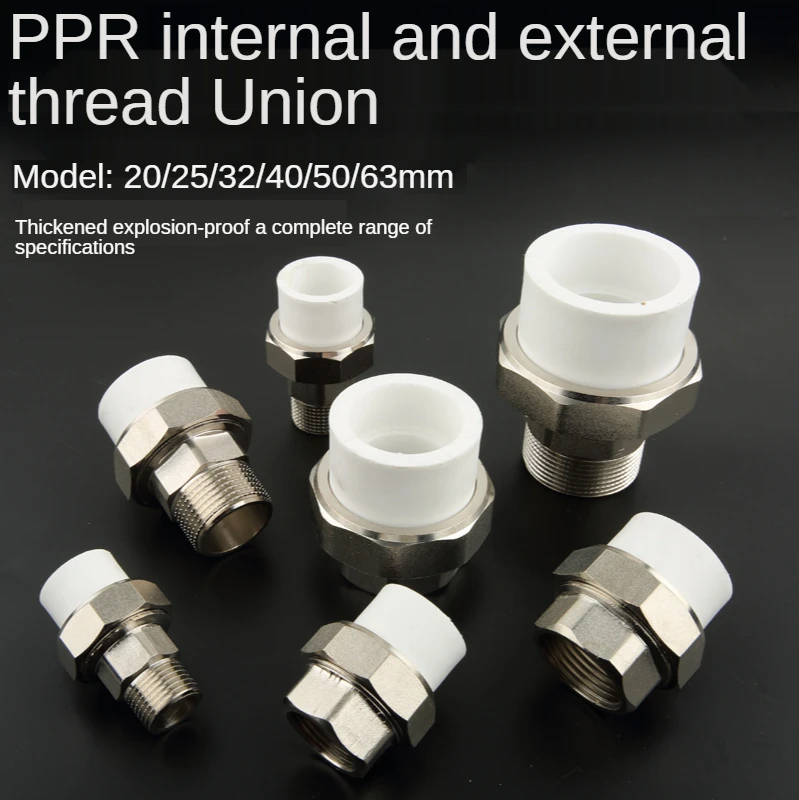 HOWHI Ppr фитинги для водопроводной трубы, соединение меди, внешний провод, Внутренний провод, 4 точки, 6 точек, 1 дюйм, соединение горячего распла...
HOWHI Ppr фитинги для водопроводной трубы, соединение меди, внешний провод, Внутренний провод, 4 точки, 6 точек, 1 дюйм, соединение горячего распла...