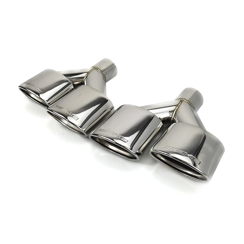 1 Pcs Stainless Steel Y Type Oval Dual Exhaust Tip for Benz W204C-class Modifiy C63 AMG Muffler Four-out Tail Nozzle
1 Pcs Stainless Steel Y Type Oval Dual Exhaust Tip for Benz W204C-class Modifiy C63 AMG Muffler Four-out Tail Nozzle