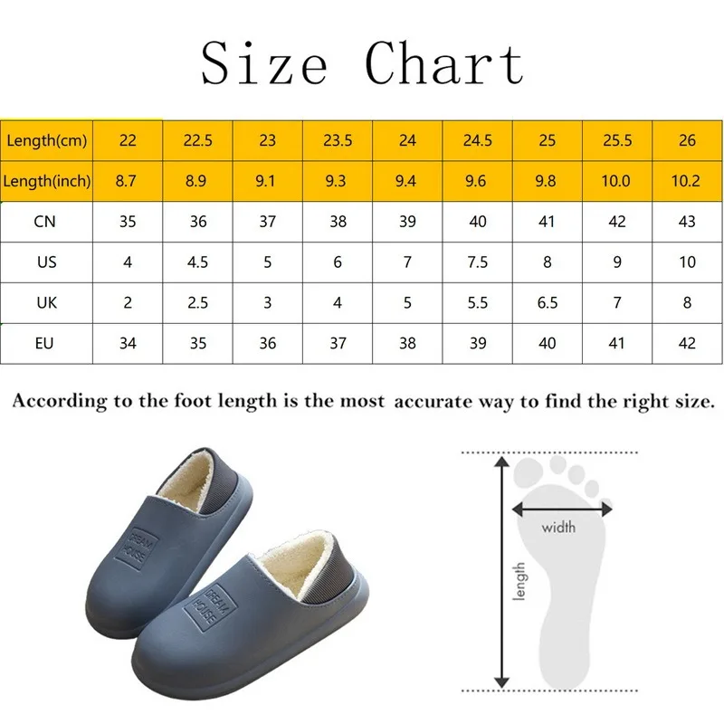Waterproof Non-Slip Home Slippers Autumn And Winter Warm Home Women Indoor Soft Slippers Ladies Memory Foam Couples Shoes
Waterproof Non-Slip Home Slippers Autumn And Winter Warm Home Women Indoor Soft Slippers Ladies Memory Foam Couples Shoes