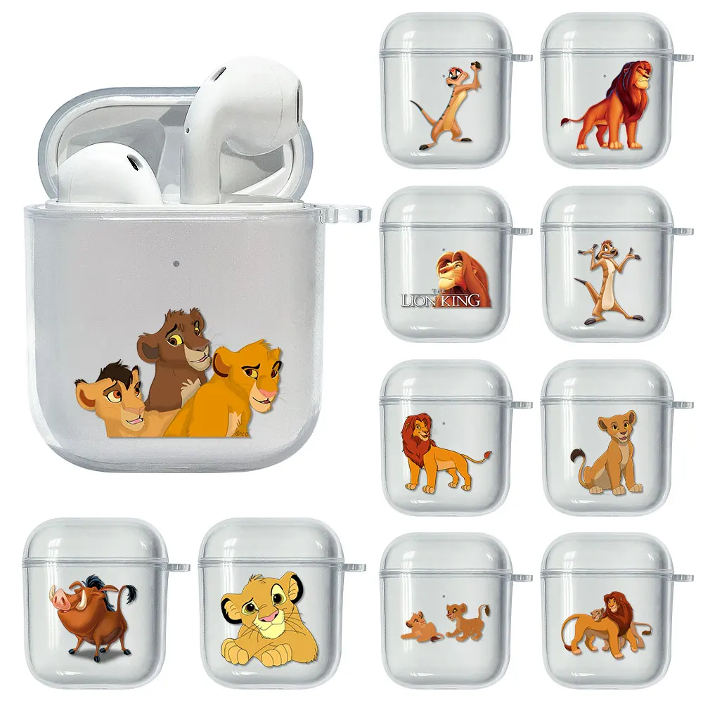 Disney Lion King Matata Soft Case For Apple Airpods 2 Cover Earphone Case Clear TPU Capa Cute Headset Box For airpod 1
Disney Lion King Matata Soft Case For Apple Airpods 2 Cover Earphone Case Clear TPU Capa Cute Headset Box For airpod 1