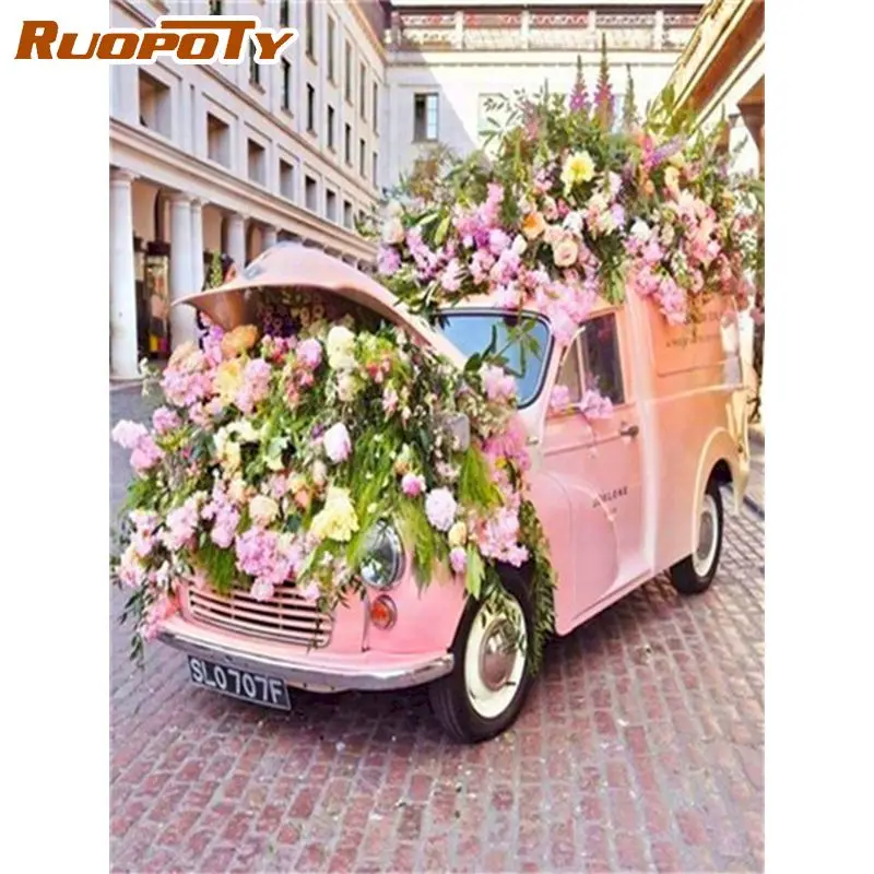 RUOPOTY Frame DIY 60x75cm Painting By Numbers Pink Car Paint By Numbers On Canvas Painting Animals Wall Art Picture Home Decor
RUOPOTY Frame DIY 60x75cm Painting By Numbers Pink Car Paint By Numbers On Canvas Painting Animals Wall Art Picture Home Decor