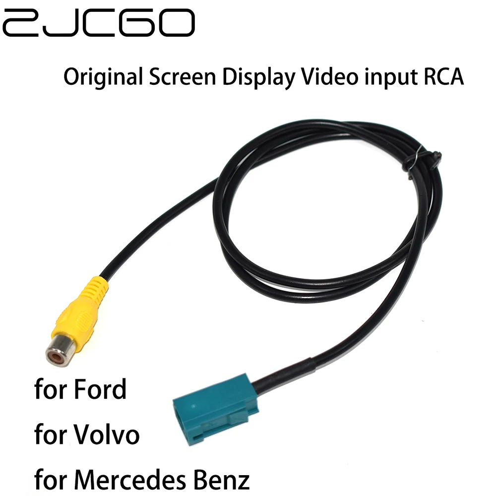 Car Rear View Backup Reverse Camera Adapter RCA Cable for Mercedes Benz for Ford for Volvo Original Factory Screen Video Input
Car Rear View Backup Reverse Camera Adapter RCA Cable for Mercedes Benz for Ford for Volvo Original Factory Screen Video Input
