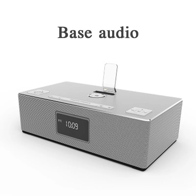 

Base audio lightning interface desktop speaker card wireless Bluetooth audio multi function convenient speaker