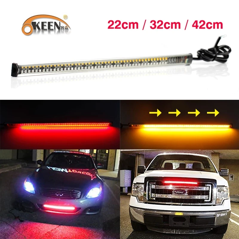 Светодиодная лента для стоп-сигнала, 22 см
Светодиодная лента для стоп-сигнала, 22 см