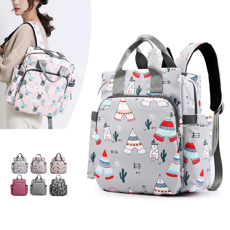 Fashion New Mom Backpack Baby Diaper Organizer Mummy Bag Waterproof Nylon Lightweight Multi-Functional Pockets Large Capacity
Fashion New Mom Backpack Baby Diaper Organizer Mummy Bag Waterproof Nylon Lightweight Multi-Functional Pockets Large Capacity