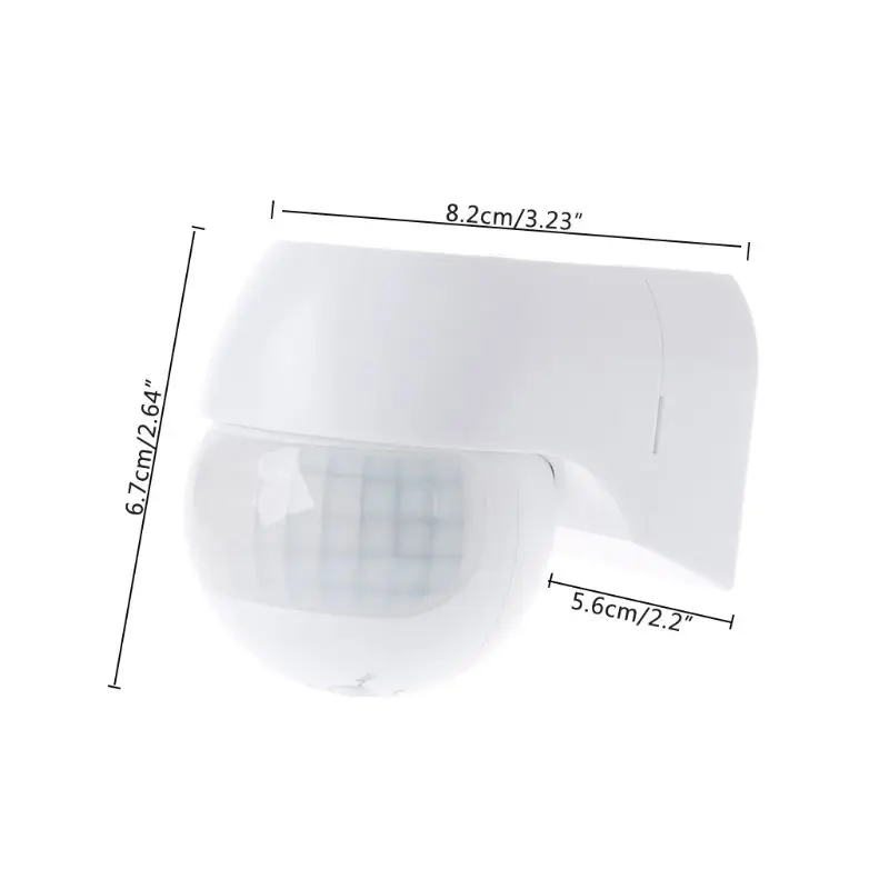 Infrared Motion Sensor Waterproof PIR Automatic Detector 220V 30m Rotating Outdoor Light Timer
Infrared Motion Sensor Waterproof PIR Automatic Detector 220V 30m Rotating Outdoor Light Timer
