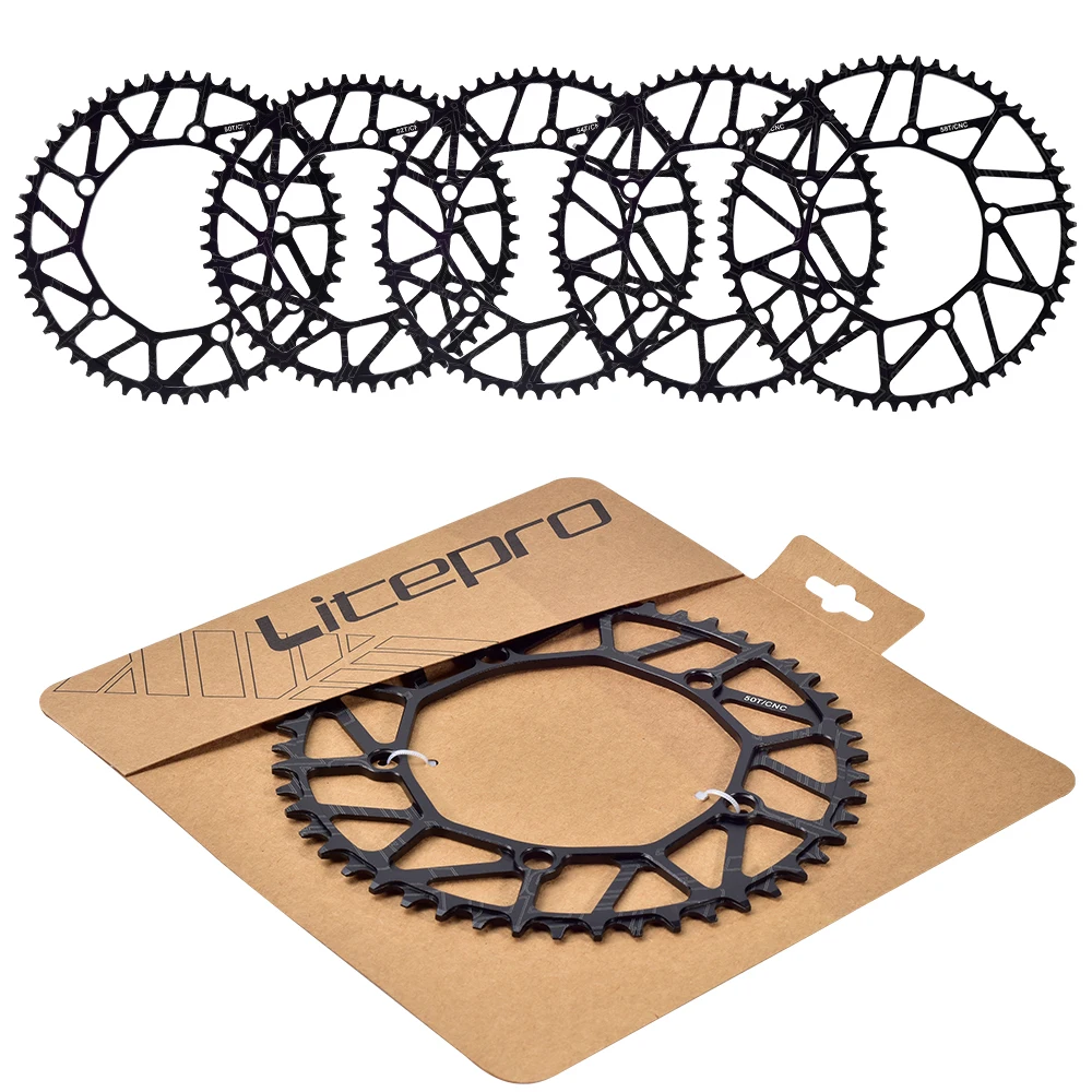 Велосипедная цепь Litepro 130BCD, сверхлегкая, узкая, широкая, складная, колеса 50/52/54/56/58T, одна дисковая звезда для BMX
Велосипедная цепь Litepro 130BCD, сверхлегкая, узкая, широкая, складная, колеса 50/52/54/56/58T, одна дисковая звезда для BMX