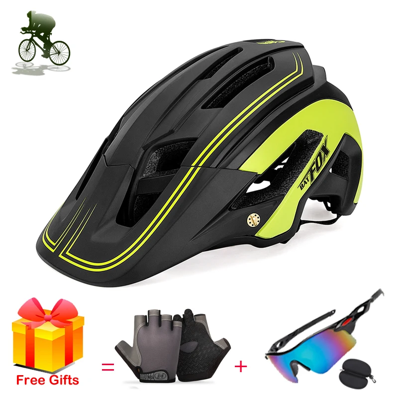 BATFOX Mountain Bike Helmet for Men Capacete Ciclismo Women Breathable Road Cycling Safety Cap Outdoor Bicycle Riding Mtb Helmet
BATFOX Mountain Bike Helmet for Men Capacete Ciclismo Women Breathable Road Cycling Safety Cap Outdoor Bicycle Riding Mtb Helmet